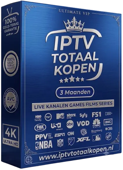 VIP IPTV 3 Maanden Abonnement